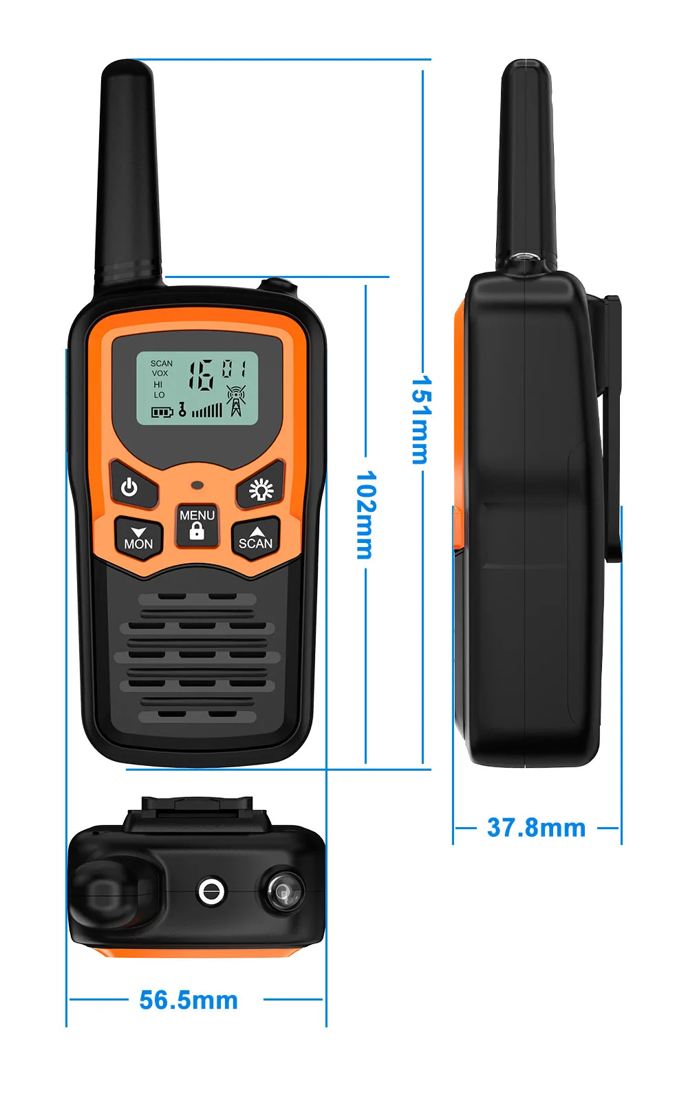 best walkie talkie Outdoor Sports Walkie Talkies Long Range 2-Way Radios Up to 5 Miles Range in Open Field 8/22 Channel FRS/PMR/GMRS Walkie-Talkies best walkie talkie