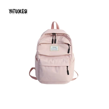 

Backpack Women Waterproof Nylon Backpack Female Large Capacity High Schoolbag Korean Vintage Shoulder Bags Travel Bag Mochilas