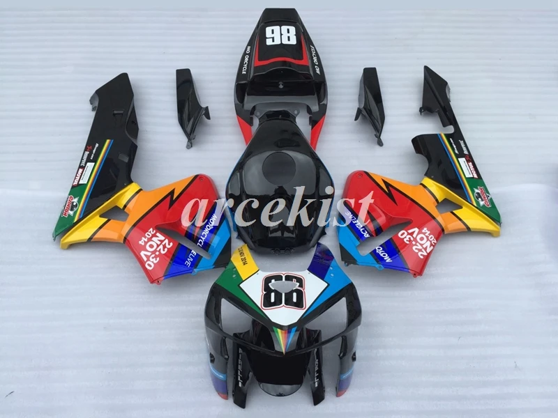 Литьевая Форма ABS мотоцикл Полный обтекатели комплект подходит для CBR600RR cbr600 600rr F5 2005 2006 05 06 набор тела крутой стиль
