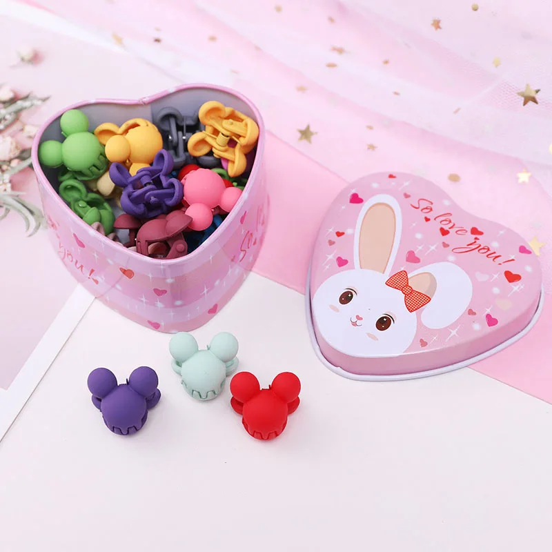 7 Hot 15pcs/Set Girls Colorful Cartoon Small Hair Claws Lovely Children Gifts Hair Clips Headband Kids Fashion Hair Accessories - Цвет: 7