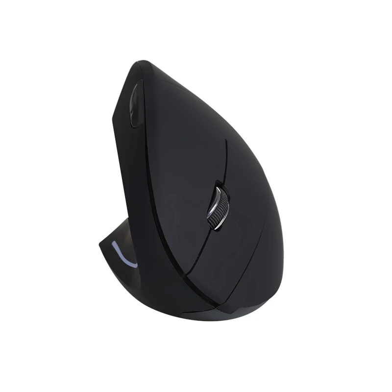 2.4G Wireless Vertical Mouse Left Hand USB Ergonomic Optical Mouse Left-Handed Adjustable 800/1200/1600 DPI