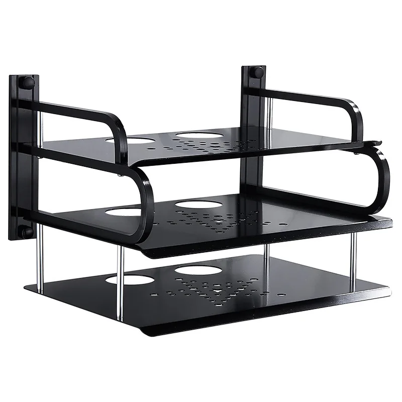 Wall Mount Storage Shelf Tv Box Router Shelf Mini Pc Dvd - Temu