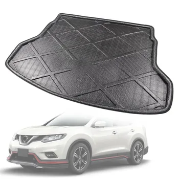 

Car Rear Trunk Cargo Mat Liner Boot Floor Tray Carpet Mud Protector Cover For Nissan Rogue X-Trail 2014 2015 2016 2017