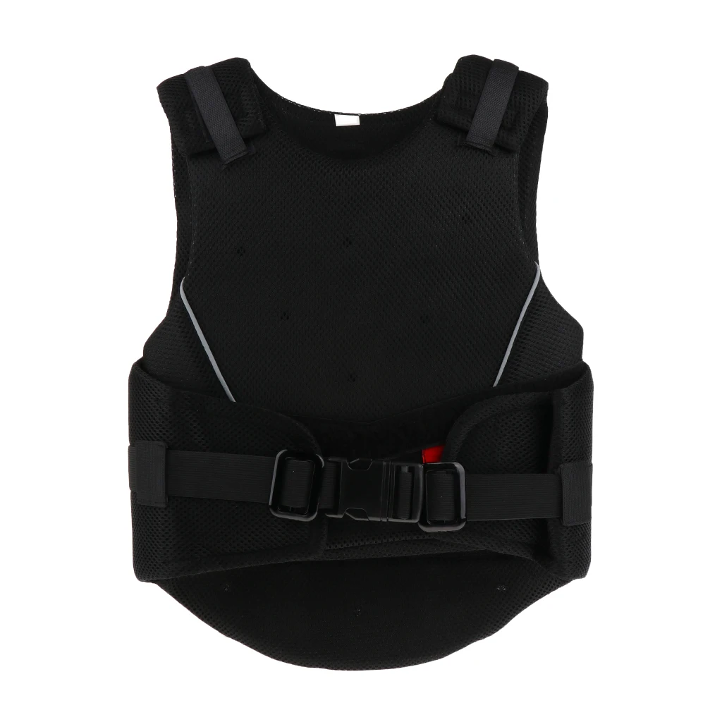 

Kids Adjustable Horse Riding Vest Breathable Waistcoat Equestrian Clothes Protective Gear Size S/M/L