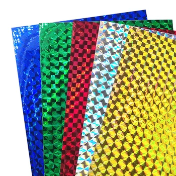 

Fishing Lure Stickers 20pcs/lot 20X10cm Plaid Laser Waterproof Adhesive Sticker Fishing Lure Refit DIY Material Accessories