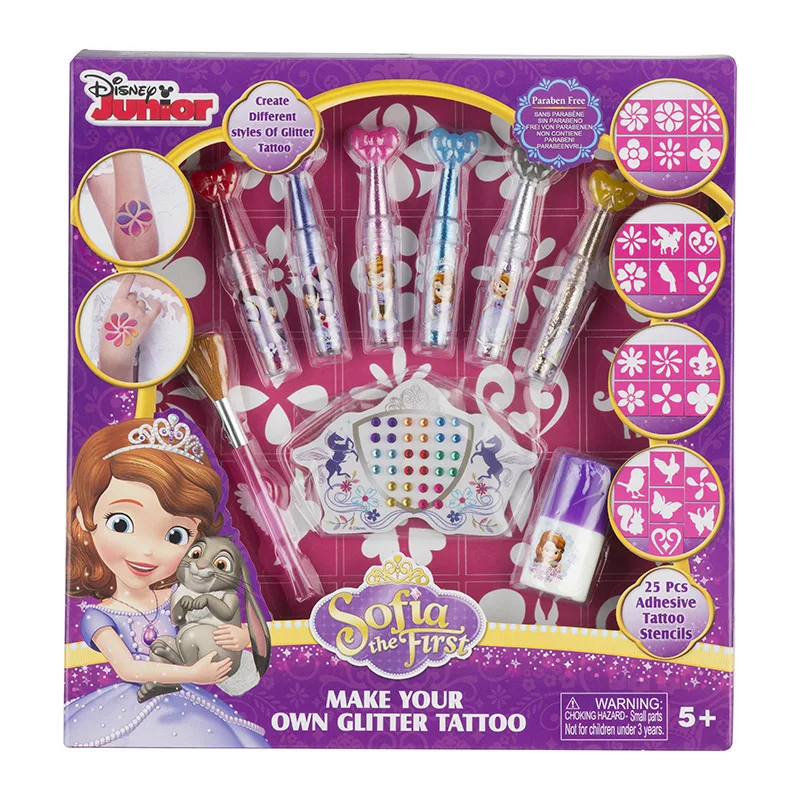

Sophia Xuanliang Tattoo Combination Disney Licensed Merchandise CHILDREN'S Makeup Birthday Gift