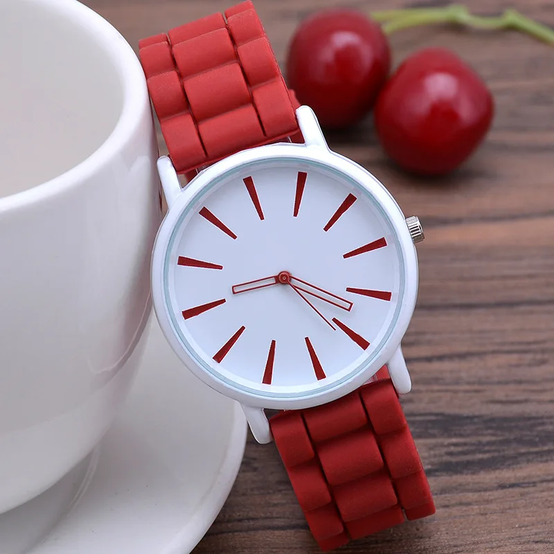 UTHAI CE76 reloj de silicona ultrafino para mujer, reloj de estudiante, reloj de gelatina de cuarzo para mujer