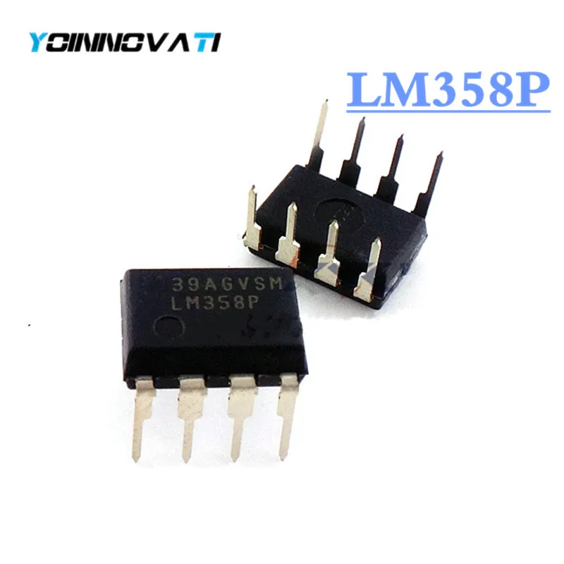 10 шт. LM358P DIP8 LM358 DIP LM358N операционный усилитель новый | Электронные компоненты и