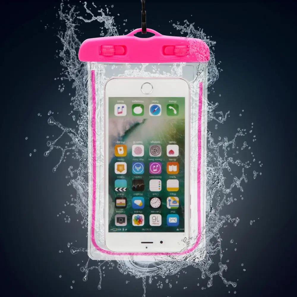

New Swimming Waterproof Underwater Pouch Bag Pack Dry Case For iPhone Cell Phone High Quality PVC Transparent Phone Bag