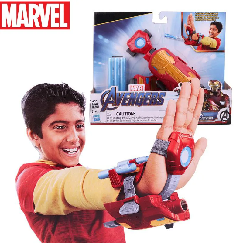 

Disney Marvel Avengers Toy Iron Man Launcher Pvc Figure Collectible Model Toy For Kids Christmas Gifts Cosplay Role-playing Toy