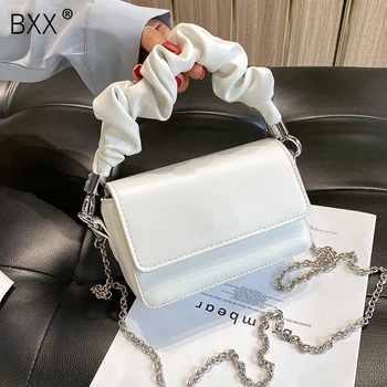 

[BXX] PU Leather Crossbody Bags For Women 2020 Summer Lady Luxury Shoulder Handbags Female Travel Fashion Cross Body Bag HN877