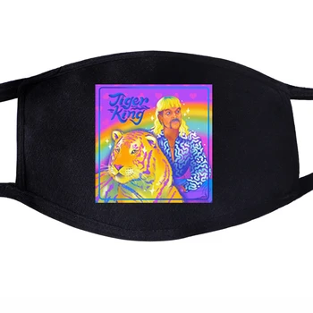 

The Tiger King Funny Mouth Mask Free Joe Exotic For President Unisex Black Half Anti Dust Anti Quarantine TV Show Dust Masks