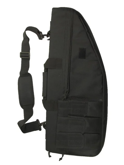 70cm black Тактическая нейлоновая сумка для ружья высокой плотности, коробка для винтовки, сумка для переноски, три размера, охотничий рюкзак, Охотничья сумка из хлопка - Цвет: 70cm black