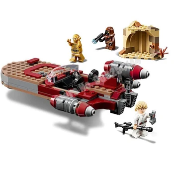 

Star New Wars Luke Skywalker Landspeeder Moc Building Blocks Bricks 75271 Modified Ver Diy Toys Birthday Christmas Gifts