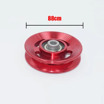 

88mm Bearing Pulley Wheel For Cable Gym Fitness Training Exercise Equipment Part High Temperature Resistance Smoother