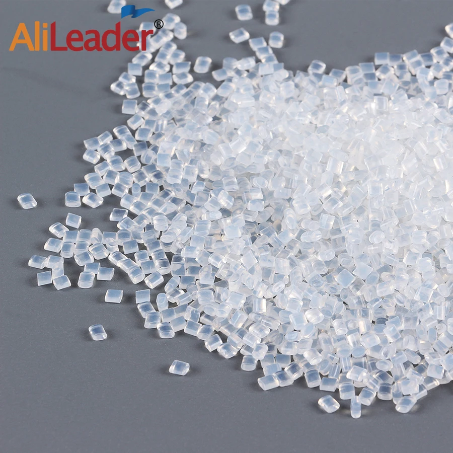 Hair Extension Glue Alileader 20/50/100G 100% ITALIAN Keratin Glue Bead/Granule/Grain White Brown Color Fors I Tip/U-Tip Hair Extension keratin glue,keratin grain
