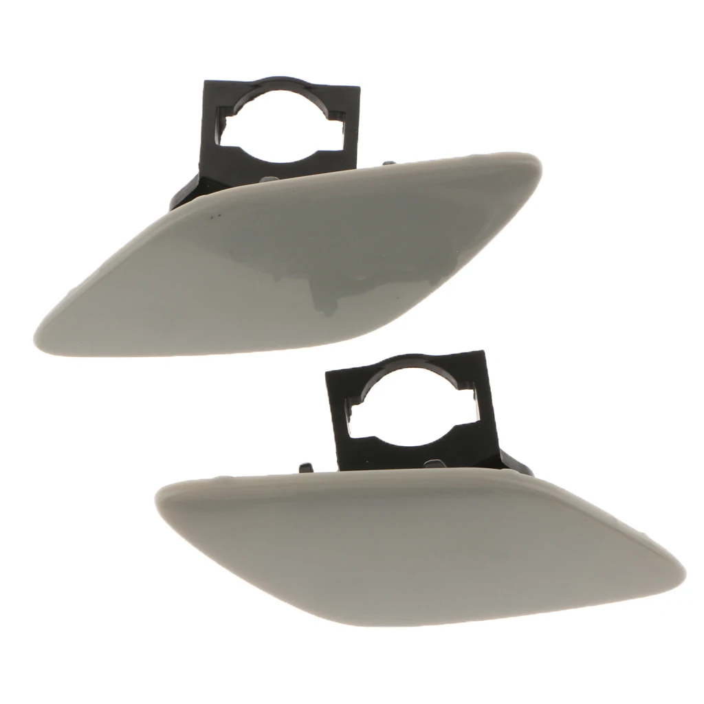 2 Pieces Front Left Right Headlight Washer Bumper Cover For Bmw E92 E93 3series Bumpers