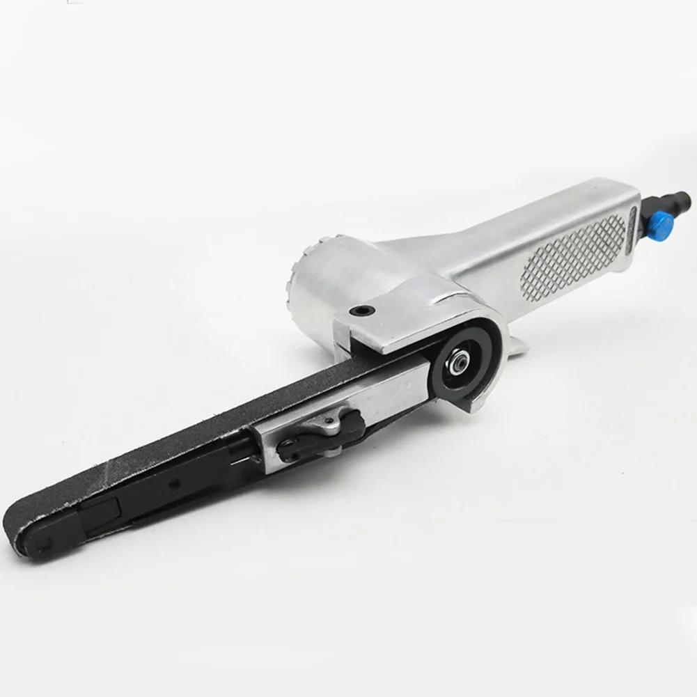 

10mm Woodworking Alloy Air Belt Sander Durable Tool Grinding Low Consumption Furniture Polisher Machine Pneumatic Flexible