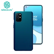 For OnePlus 8T Case For One Plus 8T kapak için Nillkin buzlu kalkanı sert PC arka kapak için OnePlus 8T 5G koruyucu telefon kabuk durumda