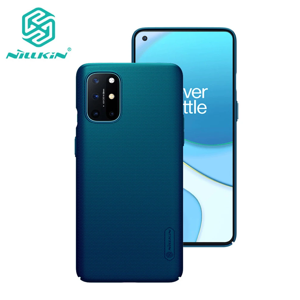 Для OnePlus 8T чехол для One Plus крышка Nillkin Frosted Shield Жесткая задняя из поликарбоната 5G