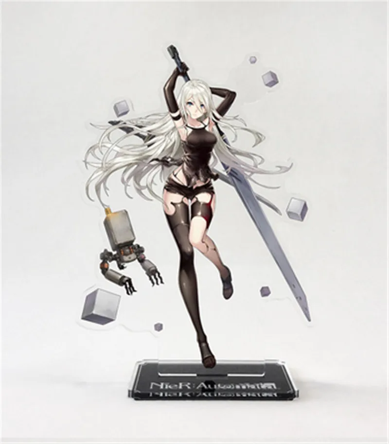 Аниме мультфильм игровой НИР: Automata jorha 2B A2 9S Adam Eve Devola Popola акриловая фигурка подарок Хэллоуин косплей кулон Рождество