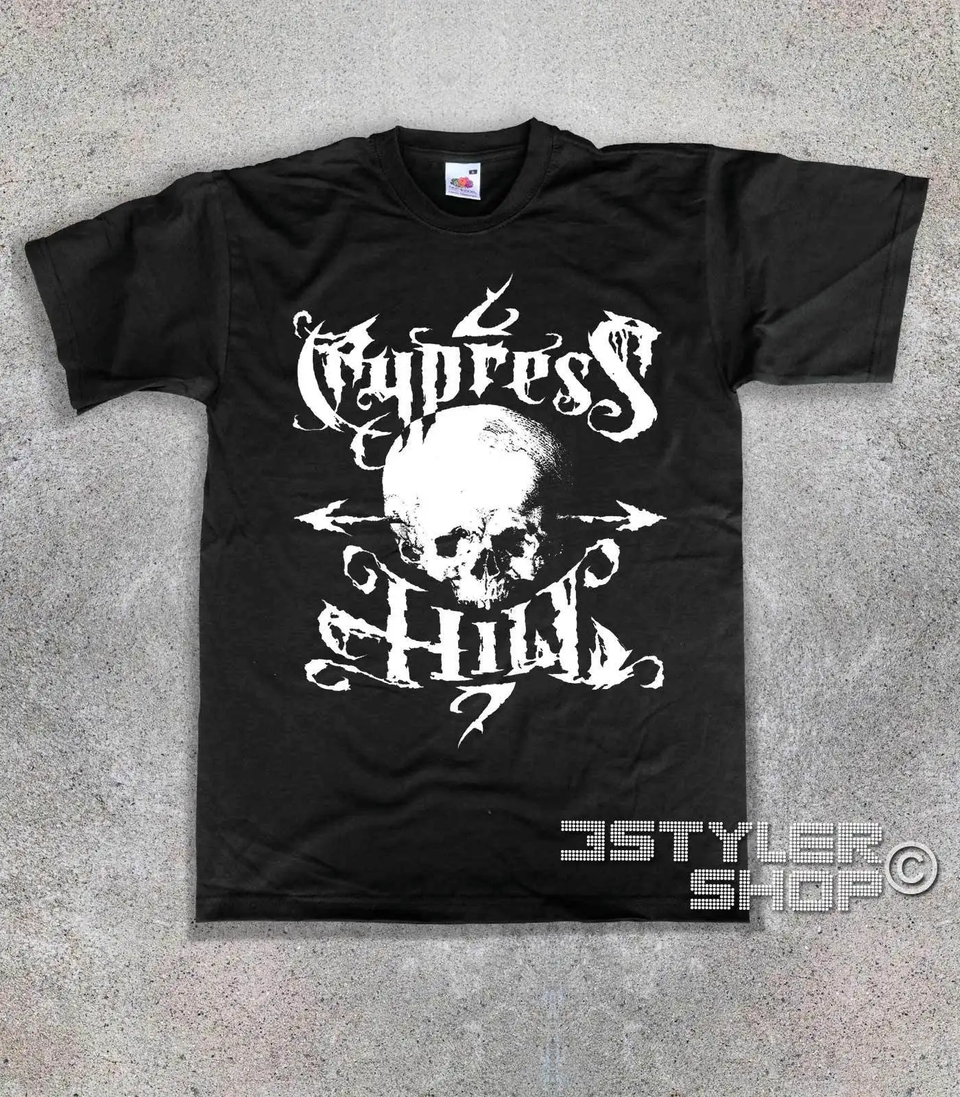 Футболка CYPRESS HILL Crazy IN THE MAD BRAIN 3STYLERSHOP крутая Повседневная футболка с надписью pride