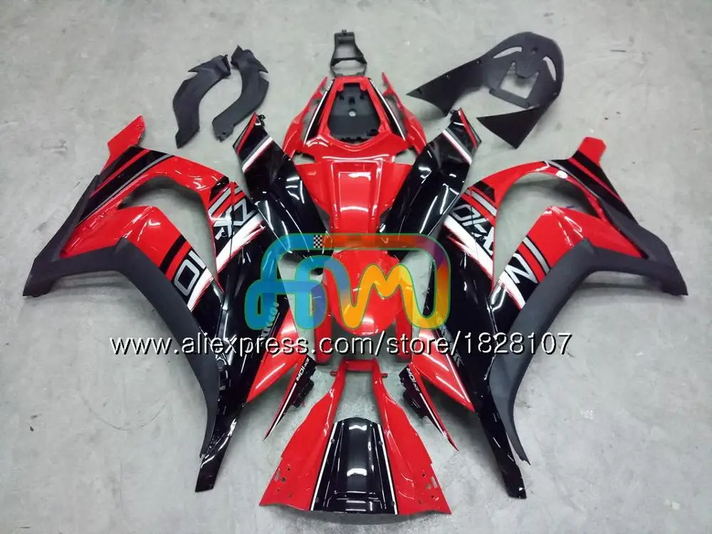 Инъекции для KAWASAKI ZX1000 ZX 10R 1000CC 18BS. 70 ZX-10R ZX10R, возрастом 11, 12, 13, 14, 15, 2011 2012 2013 Обтекатели белого и черного цвета - Цвет: No. 31