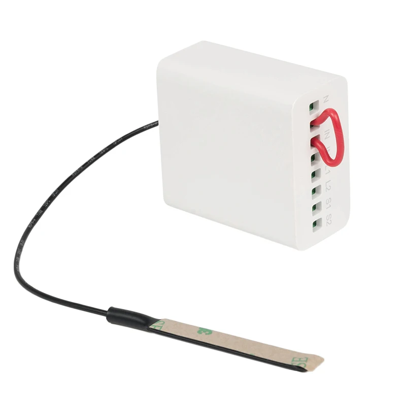 Блок управления Aqara Zigbee двухканальный модуль умсветильник льником работает с