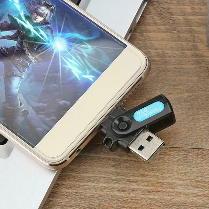 Sd-карта тип-c мини USB2.0 кард-ридер телефон аудио ридер портативный автомобильный OTG кард-ридер ND998