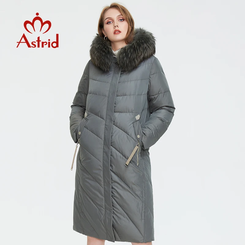 2021 Astrid Новое поступление Модная тонкая женская зимняя куртка с хлопковой