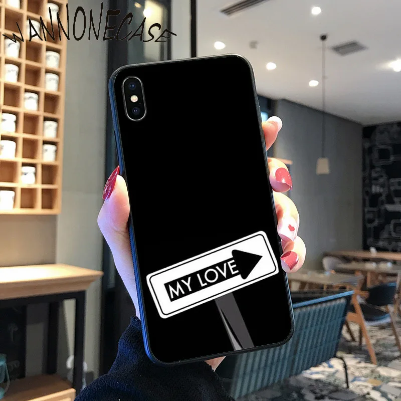 Beberapa Priting Dia Ini Milikku DIY Dicat Ponsel Case untuk iPhone 8 7 6 6S Plus X XS MAX 5 5S SE XR 11 11pro Promax Ponsel