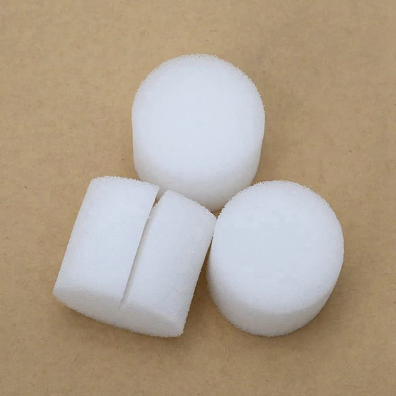 

100PCS Vegetables and Flowers Soilless Cultivation Equipment Solid Foundation Hydroponics Seedling Sponge 60X30mm