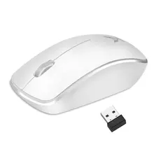 Беспроводная Бесшумная USB оптическая эргономичная игровая мышь 2,4 ГГц Беспроводная технология передачи Мыши для портативных ПК+ беспроводной приемник