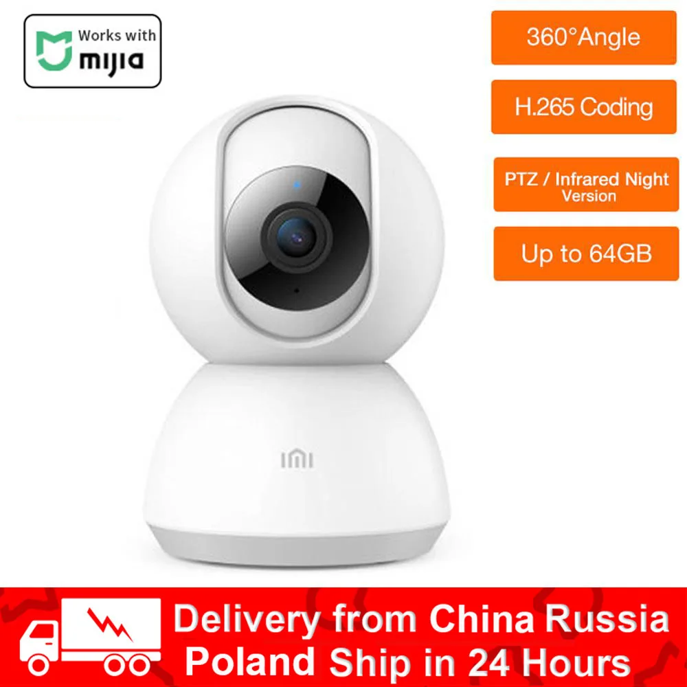 2K 1296P умная камера Веб 1080P HD WiFi панорамирование наклон ночное видение 360 углов