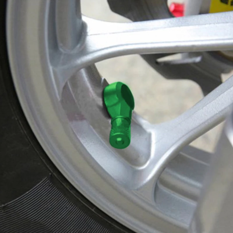 

2Pcs Valve Stems CNC Motorcycle 90Degree Angle Wheel Tire Aluminum Alloy