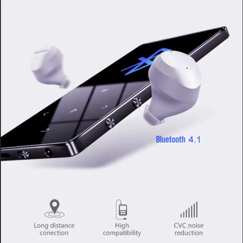 IQQ MP3-плеер встроенный 8G/16G HiFi портативный Walkman