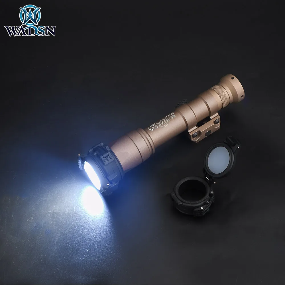 

WADSN Airsoft Flashlight Diffuser Cover for M300A M600B M600C Hunting Tactical Softair Rifle Weapon Light Accessories