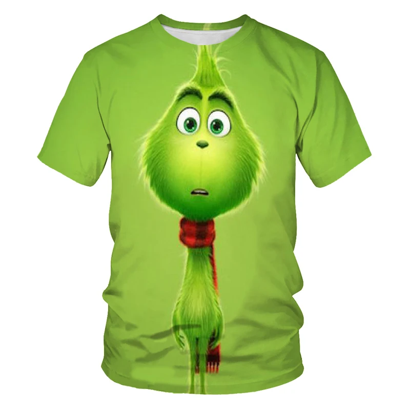 3D Grinch T-Shirt-3