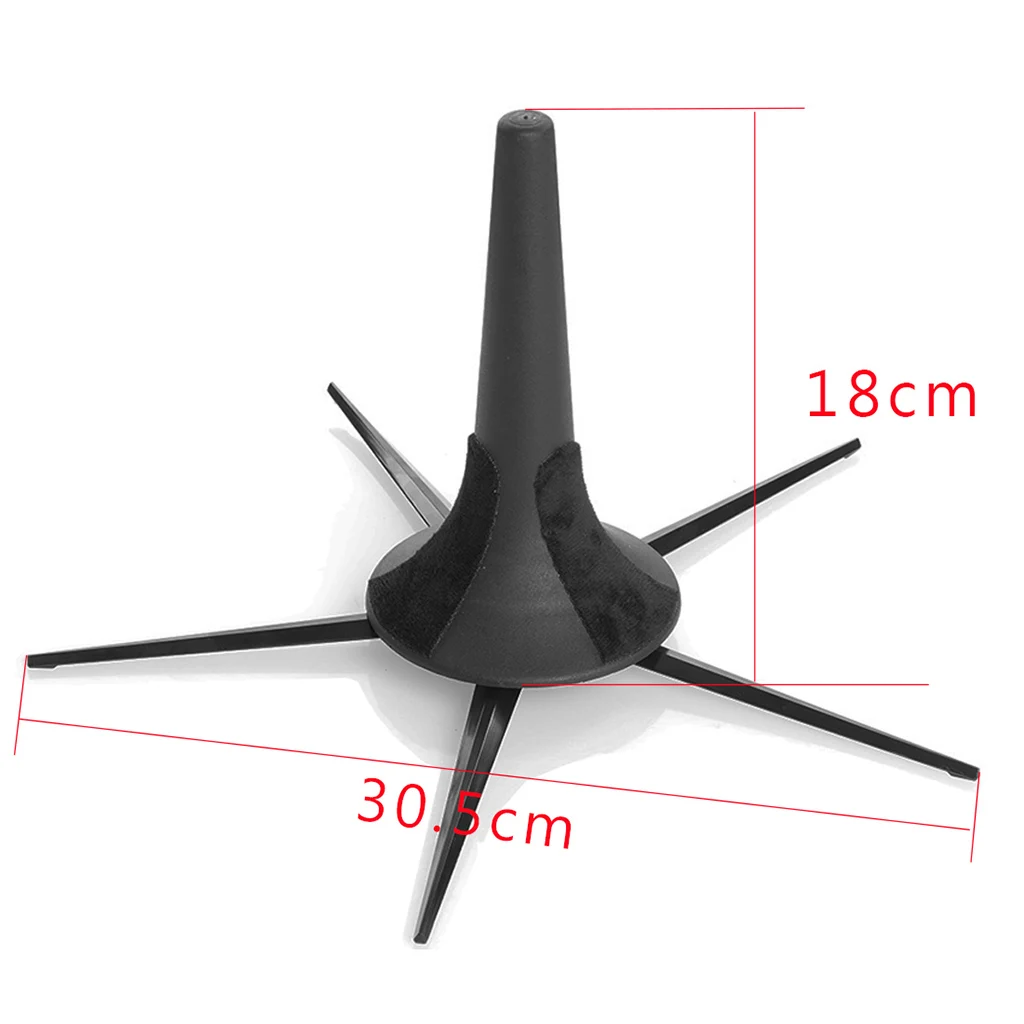 Wind Instrument Solid Legs Racks Portable Foldable Instrument Tripod Holder Stand Oboe Flute Clarinet Wind Instrument Bracket
