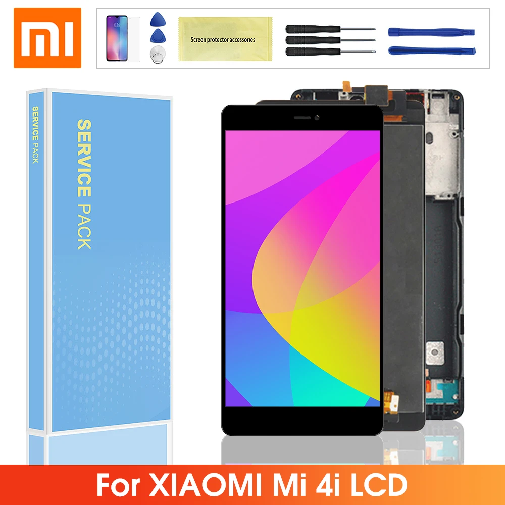 

Original LCD For Xiaomi Mi 4i M4i Mi4i LCD Display + Touch Screen Digitizer Assembly with Frame Replacment For Xiaomi mi4i lcd