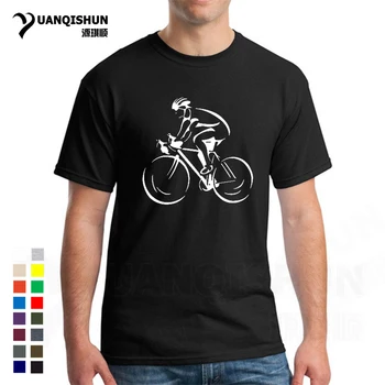 

2019 New Men Hot Fashion Solid T-Shirts Cyclist Bicycle Cycle Transport Biker Cycler Mens T Shirt 100% Cotton TShirt Camisetas