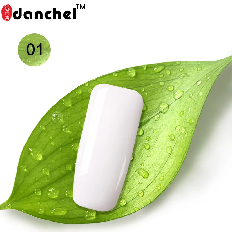1 Danchel 1-40 Цвет 9 мл гель покрытые лаком ногти искусство гель uv Vernis светодиодная база для ногтей! полупостоянная светодиодный Soak Off Гель-лак для ногтей - Цвет: 1