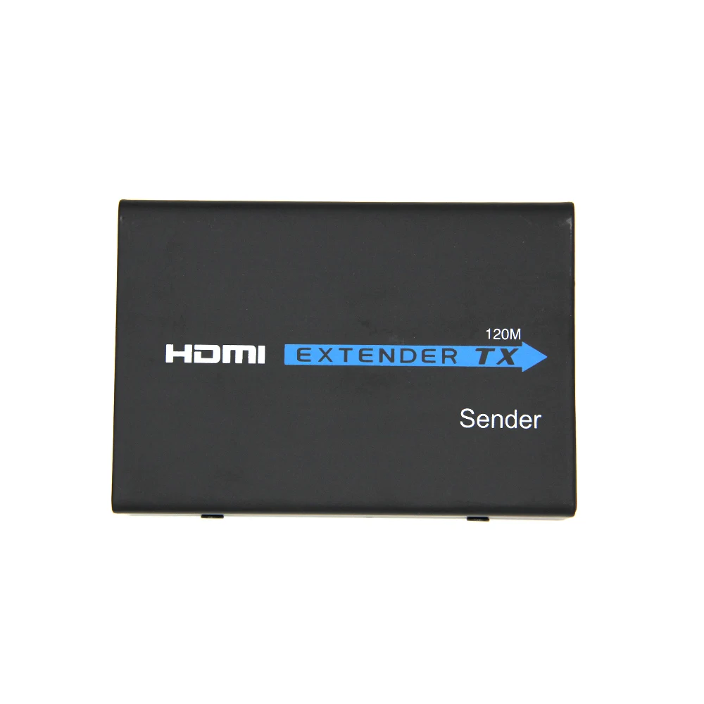 HDMI удлинитель с 2 порты тонкого цифрового разъема для передачи звука и изображения удлинитель 1080p сигнала до 120m RJ45 Tranciver TX и RX с ИК конвертер Поддержка CAT6