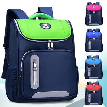 

Primary School Backpack Students Russian Style Space Shoulder Bag 1-6 Grade Boys and Girls Cram Bookbag Durable Waterproof Packs