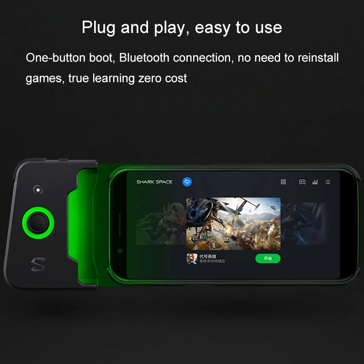 Игровой контроллер телефона Xiaomi Black Shark, поддержка Bluetooth и OTA и две кнопки+ рокер и Android игры