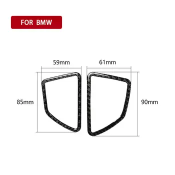 

2pcs Air Vent trim Car Auto Front Frame Sticker For BMW X6 E71 2008-14