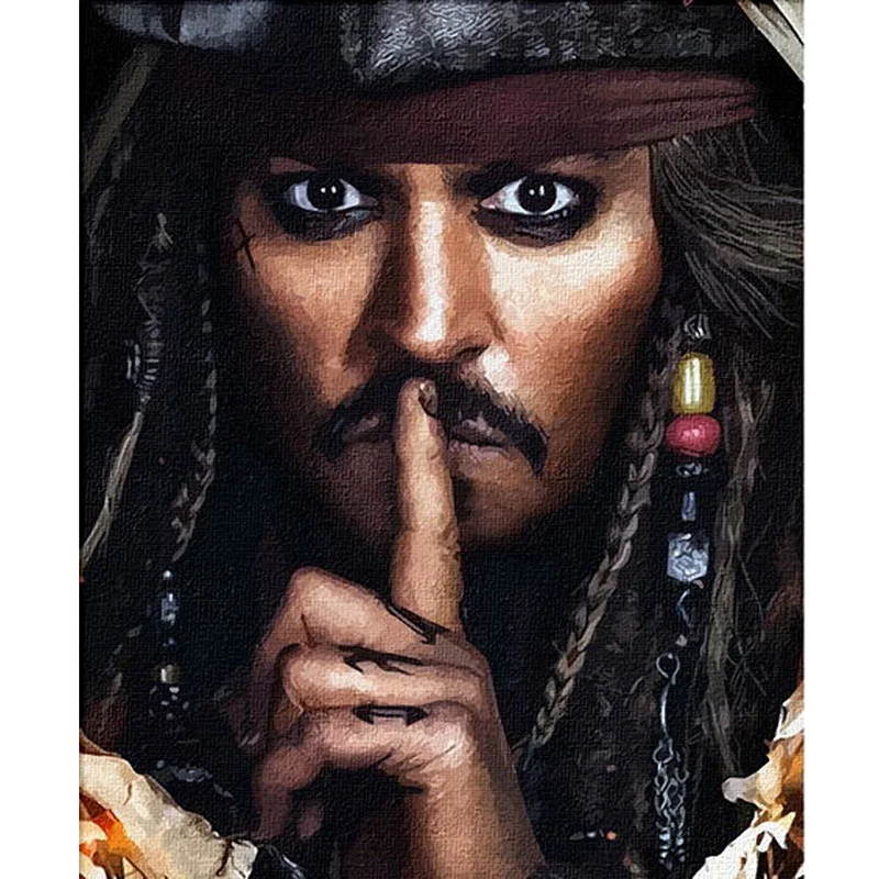 5D DIY Diamond Painting pirates of the caribbean Diamond Embroidery Painting Cross Stitch kits Rhinestone Decoration needlework