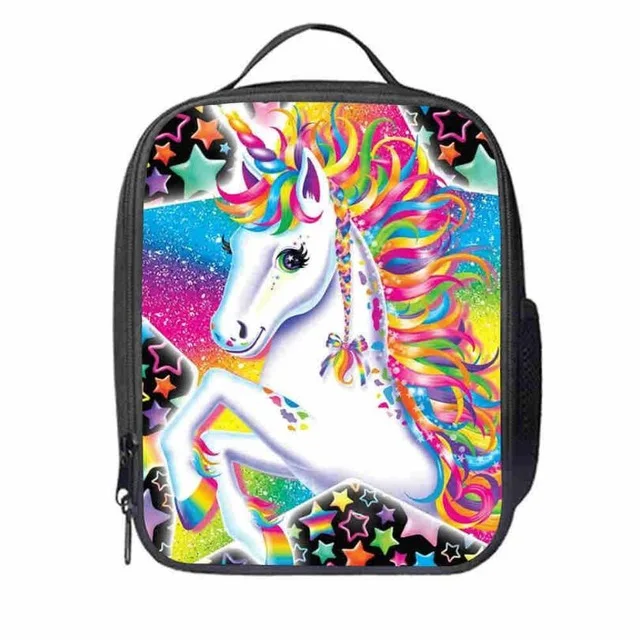 Сумка для ланча с единорогом персонализированная теплоизолированная Сумка-тоут