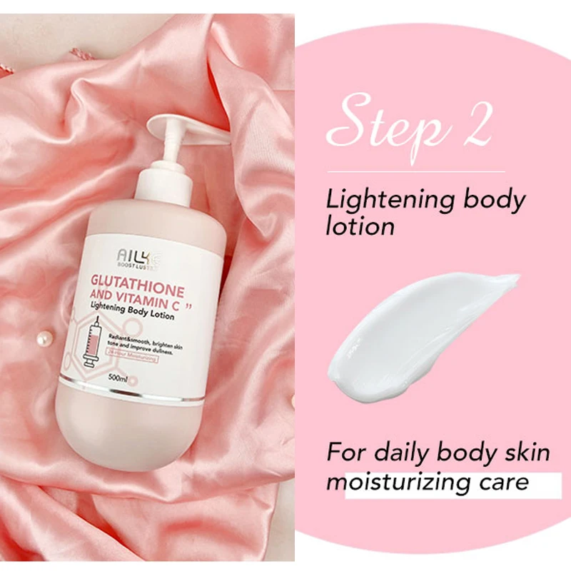 AILKE Whitening Skin Care Cream Set with Vitamin C
