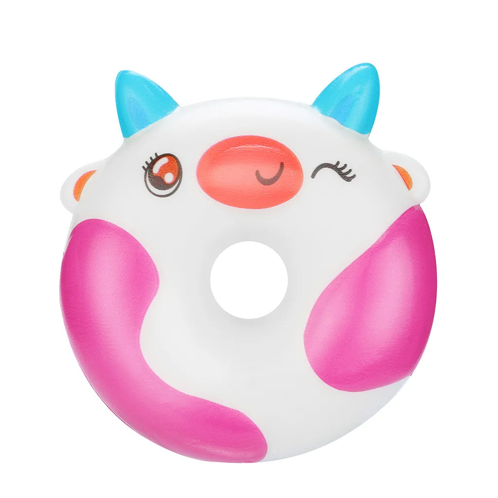 Игрушки для снятия стресса Kawaii Squeeze Toys мягкий крем-пончик Ароматические медленно расправляющиеся мягкие игрушки Squeeze Toys CollectionW806 - Цвет: C